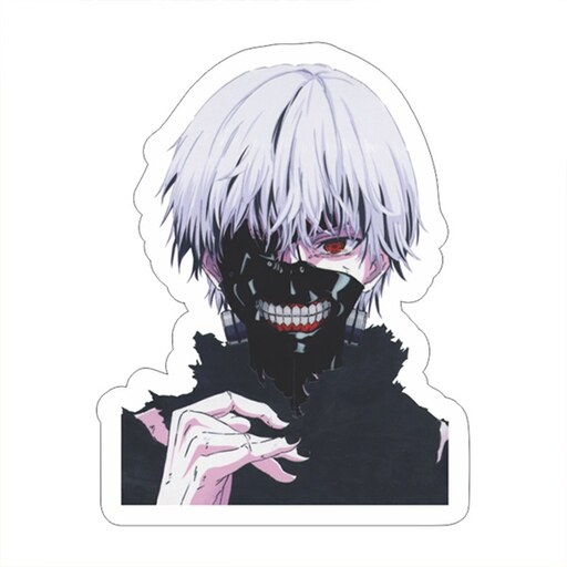 استکیر(برچسب) لپتاپ-طرحtokyo ghoul  -کد3-سفارشی