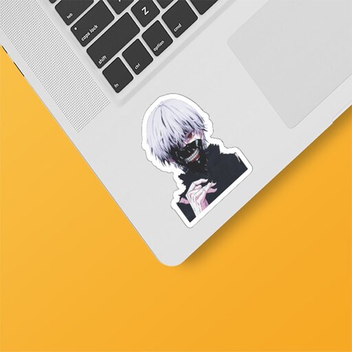 استکیر(برچسب) لپتاپ-طرحtokyo ghoul  -کد3-سفارشی