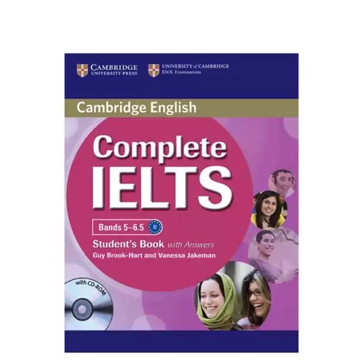 کتاب زبان Cambridge English Complete IELTS Student Book B2 همراه با کتاب کار و CD انتشارات کمبریج