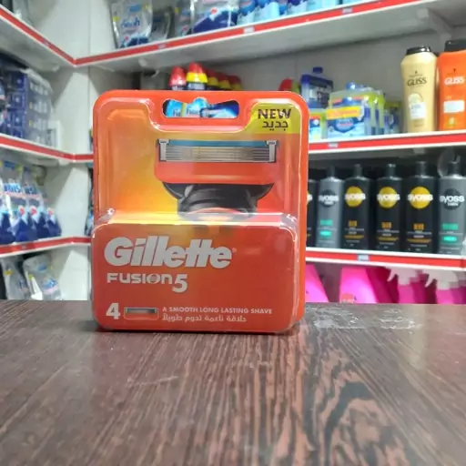 تیغ یدک 4 عددی ژیلت مدل فیوژن Gillette Fusion