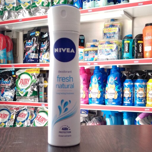 اسپری ضد تعریق زنانه نیوا مدل Fresh Natural حجم 150 میل ا Nivea Fresh Natural Anti-perspirant for women spray 150ml