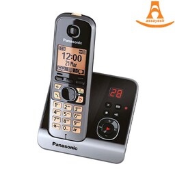 گوشی تلفن بی سیم پاناسونیک مدل KX-TG6721-مشکی-گارانتی 12 ماهه پویان