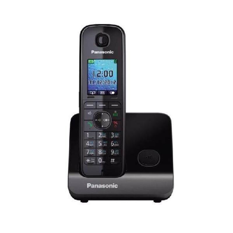 گوشی تلفن بی سیم پاناسونیک مدل KX-TG8151 مشکی