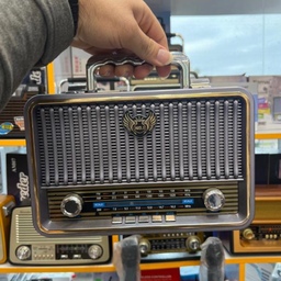 رادیو اسپیکر بلوتوث آنتیک طرح قدیم برند KEMAI MD-1908BT