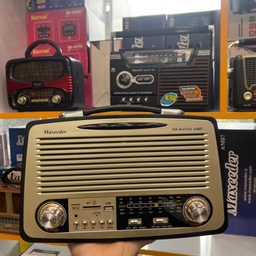 رادیو اسپیکر بلوتوثی آنتیک طرح قدیم برندMAXEEDER