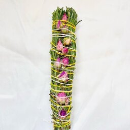 اسماج(عودطبیعی دستساز)رزماری +گل محمدی سایز بزرگ