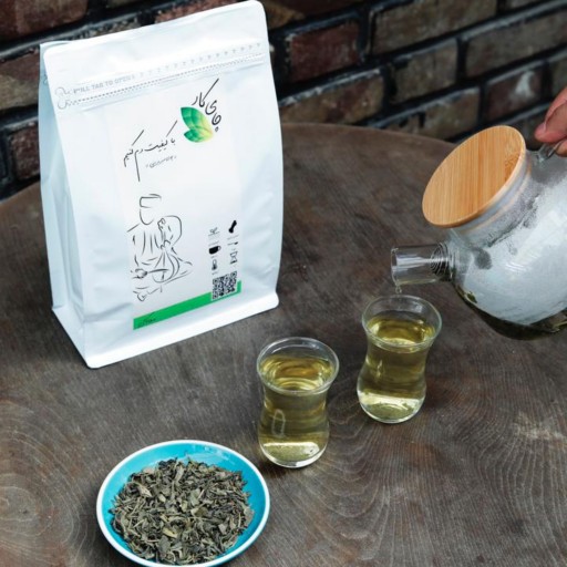 چای سبز طبیعی کمک به سوخت و ساز بدن 350 گرمی