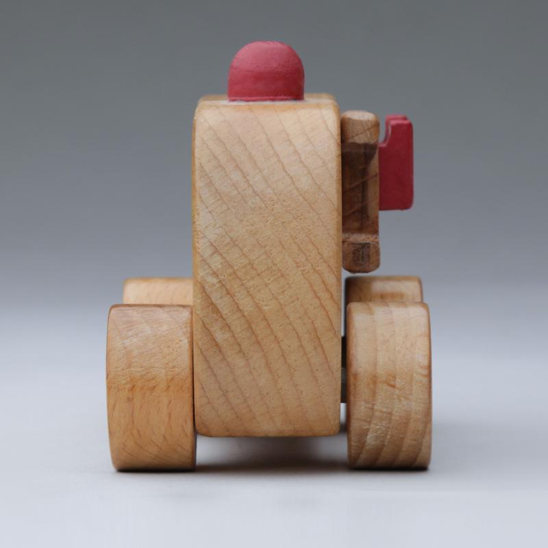 اسباب بازی چوبی  ماشین  اتش نشانی چوبی مهر سام