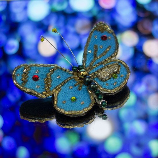 گلسینه پروانه آبی