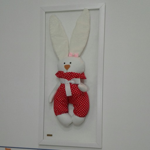 قاب نمدی خرگوش لباس قرمزی