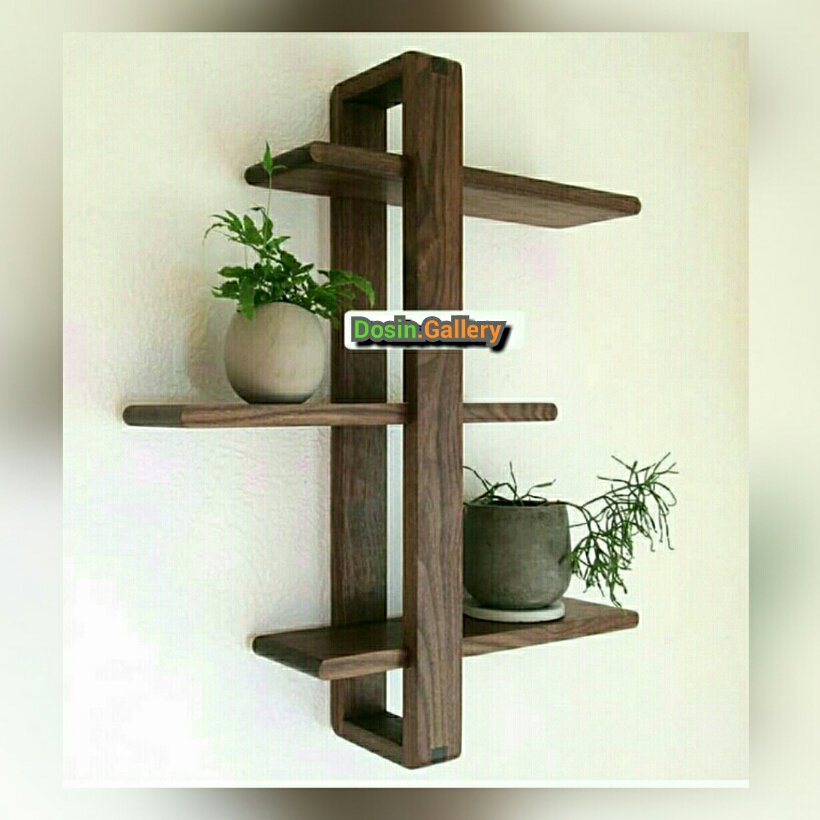 شلف دیواری چوبی کد D0289