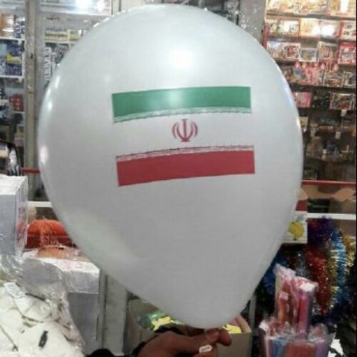 بسته 50 عددی بادکنک با چاپ پرچم ایران
