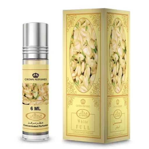 عطر فل ابیض برند الرحاب ساخت کشور امارات 6ml