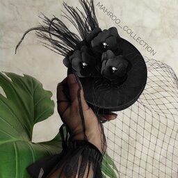 کاپ کلاه فرانسوی با گلی دست ساز