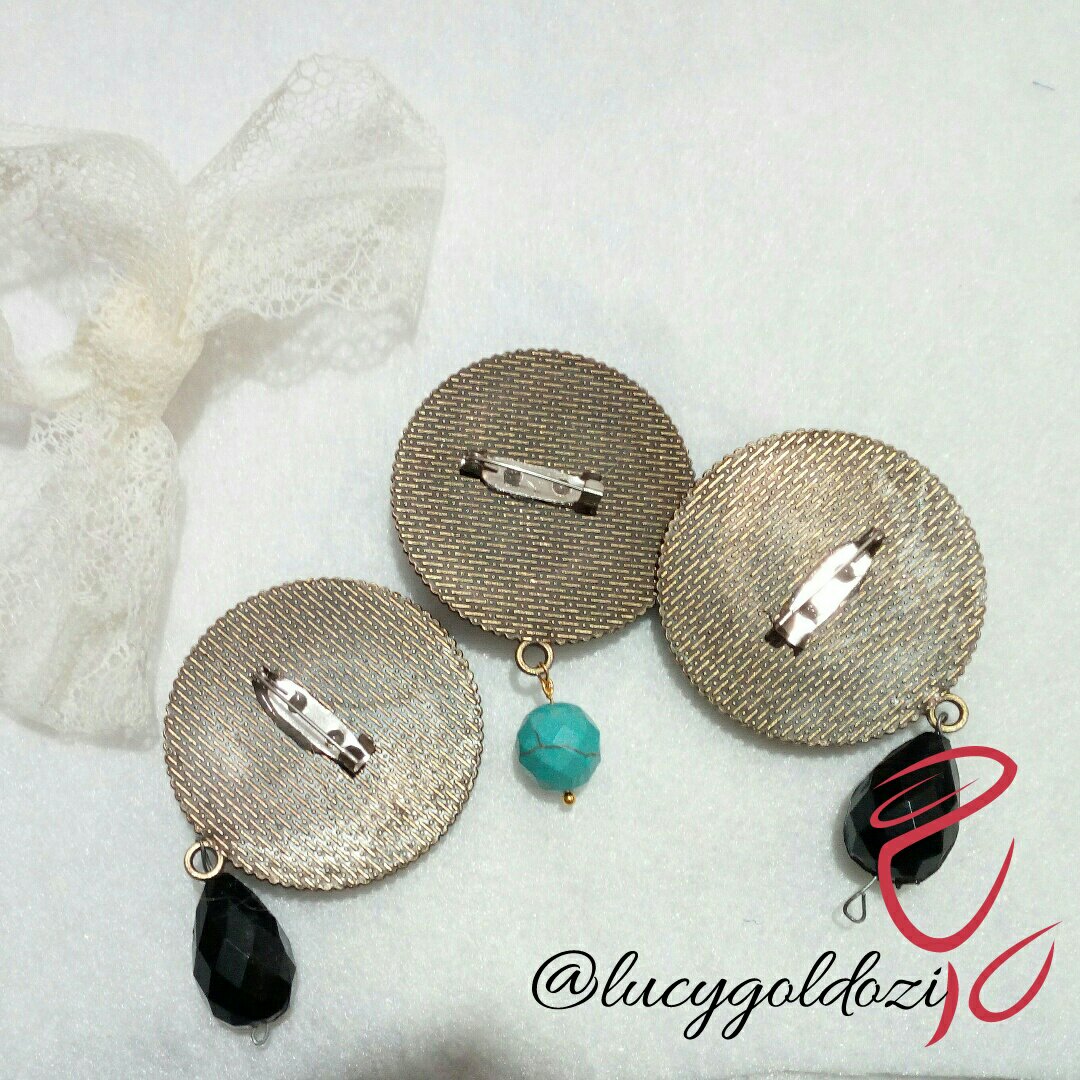 گل سینه گلدوزی کد031