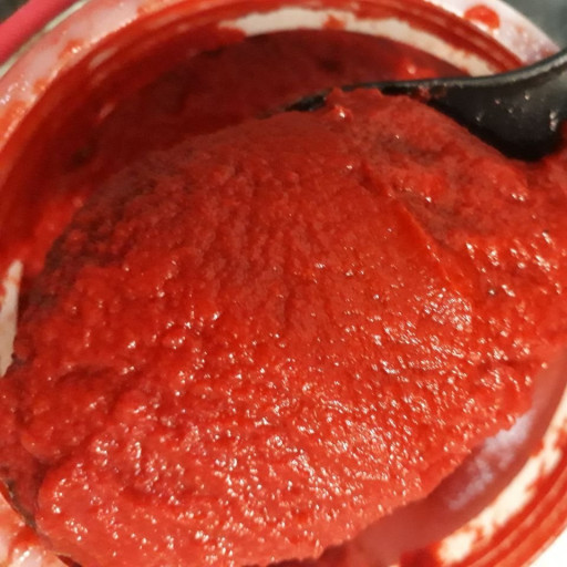 رب گوجه پخت خانگی(شیراز) 2/400کیلوگرمی