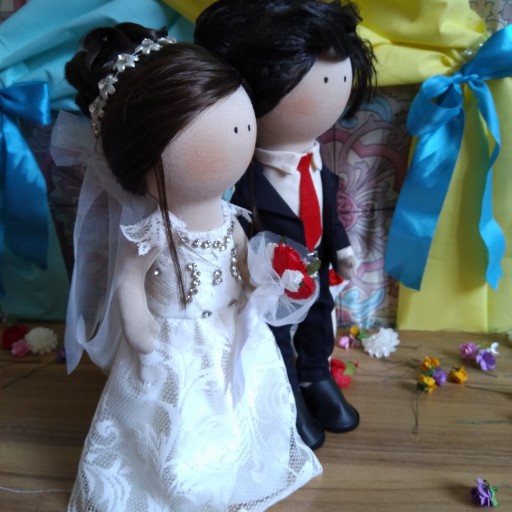 عروسک فینگیلی عروس و داماد