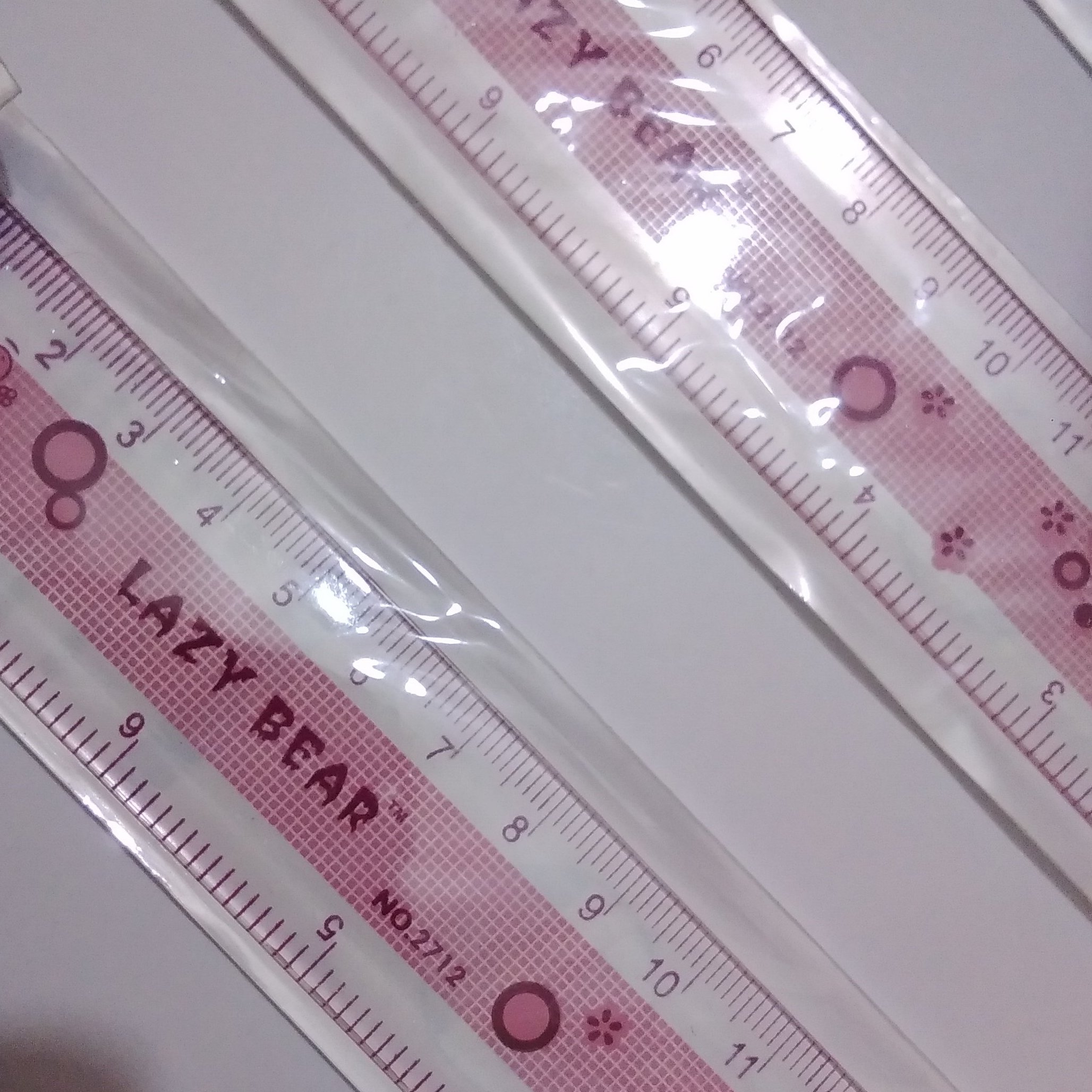 خط کش معمولی ژله ای 20 سانتی باکیفیت 