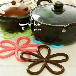 زیرقابلمه ای سیلیکونی طرح گل (نسوز)