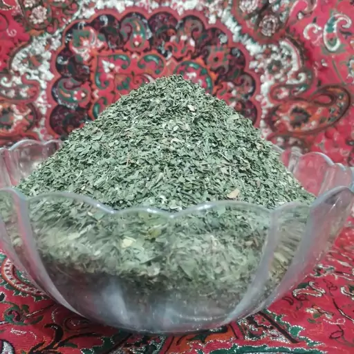 سبزی پونه خشک درجه یک بدون چوب و زردی و خاک محصولی از ارگانیک بنفشه 100 گرمی 