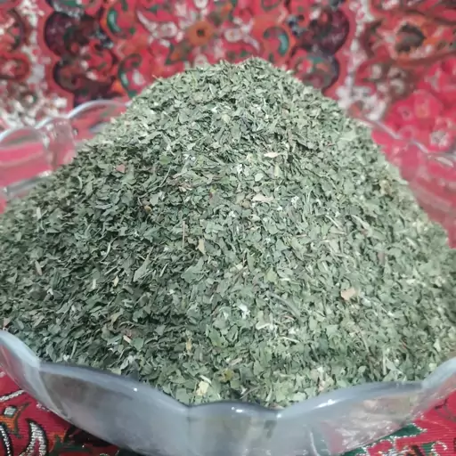 سبزی پونه خشک درجه یک بدون چوب و زردی و خاک محصولی از ارگانیک بنفشه 100 گرمی 