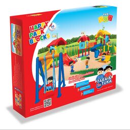 اسباب بازی لگو ساختنی پارک شادی 98 قطعه برند تک توی مناسب برای 3 سال به بالا