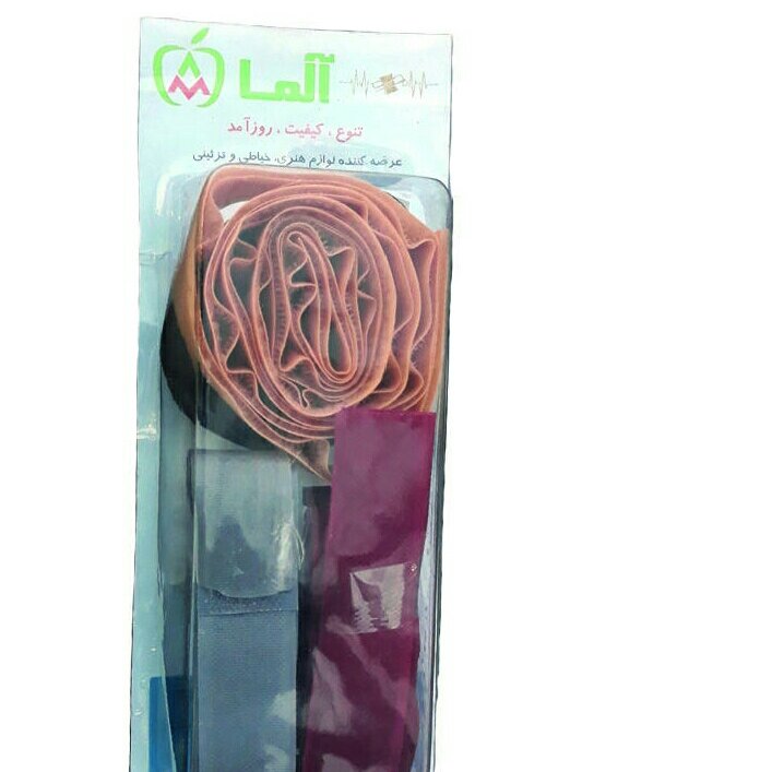 چسب نر و ماده برند آلما به طول 4 متر در 4 رنگ