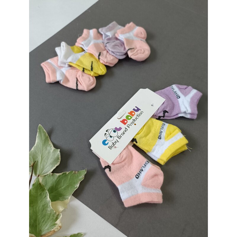 جوراب نوزاد نقلی نایک در سه رنگ جذاب بدون حساسیت