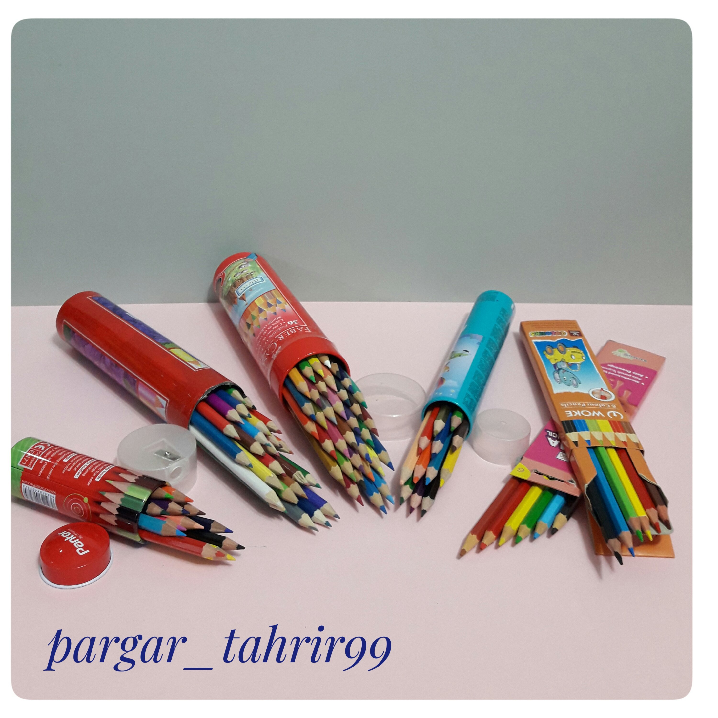 مداد رنگی 6 رنگ
