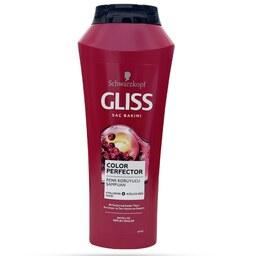 شامپو گلیس قرمز GLISS برای موهای رنگ شده Color Perfector حجم 500 میل
