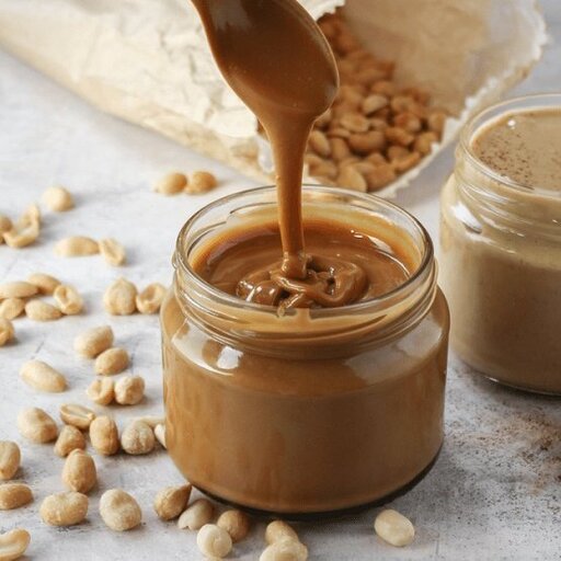 کره بادام زمینی باعسل peanut butter with hone