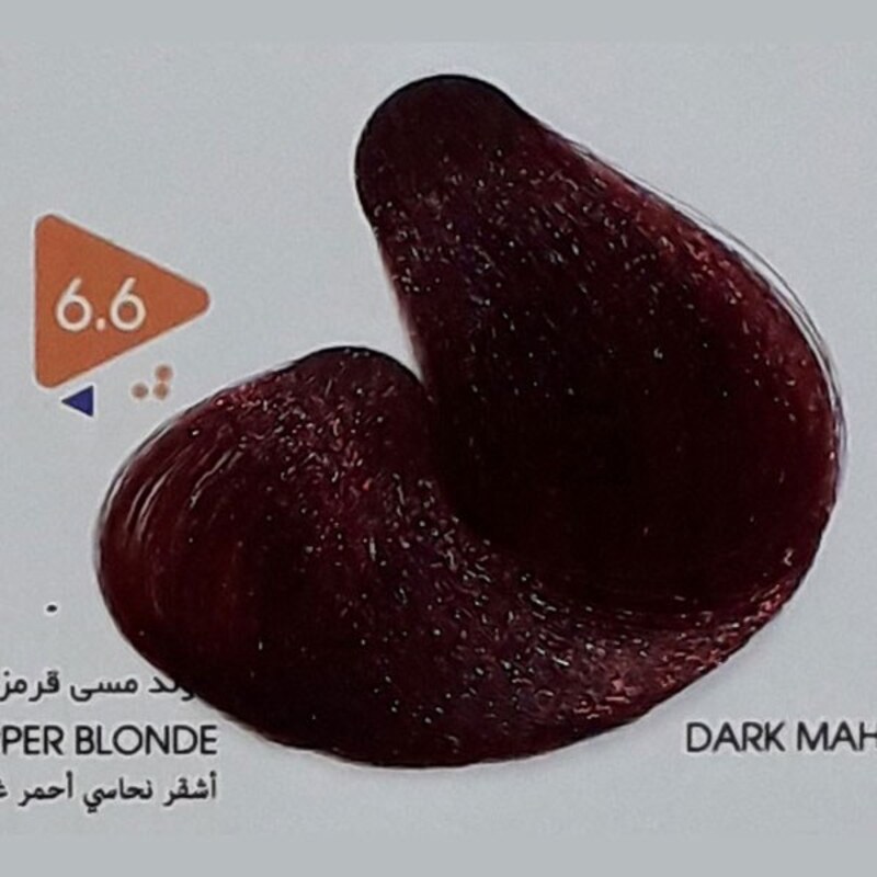 رنگ مو ویتامول (Vitamol) بلوند مسی قرمز تیره (شماره 6.6 قرمز) حجم 120 میلی لیتر