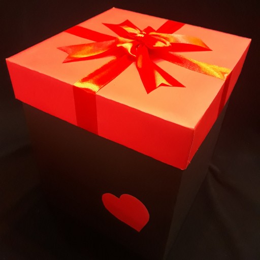باکس(جعبه)هدیه مکعبی شکل