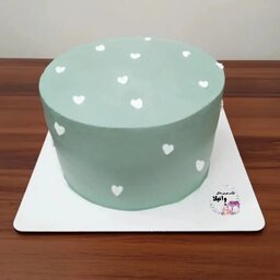 کیک تولد خانگی با طرح درخواستی 