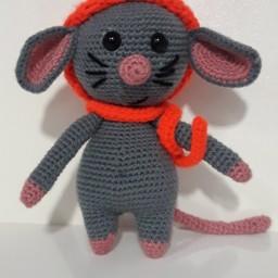 عروسک دستبافت موش نماد سال99