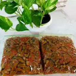 لوبیا گوجه ای پخته شده فریزری