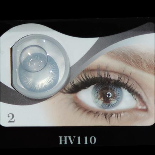 لنز چشم  هرا رنگ طوسی آبی متوسط شماره HV110