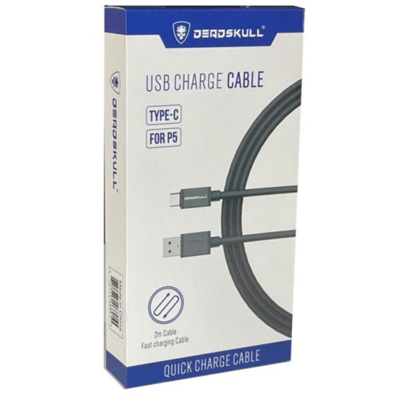 خرید کابل USB تایپ سی Deadskull دو متر مناسب برای ایکس باکس و PS5