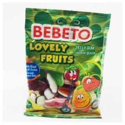 پاستیل ببتو میوه 80 گرم bebeto lovlyfruit