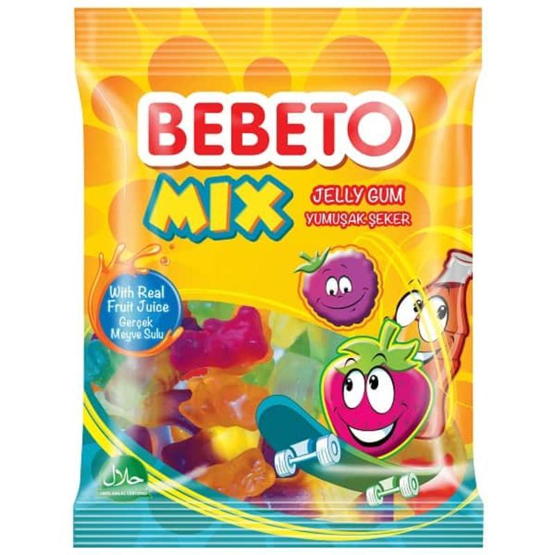 پاستیل ببتو میکس 80 گرم bebeto mix