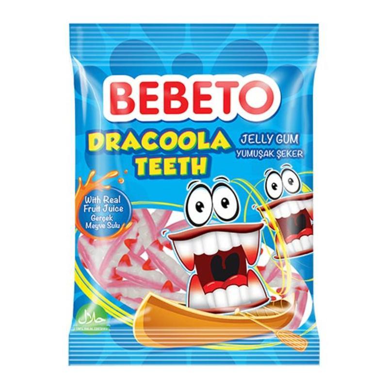 پاستیل ببتو دندون دراکولا 80 گرم bebeto dracola