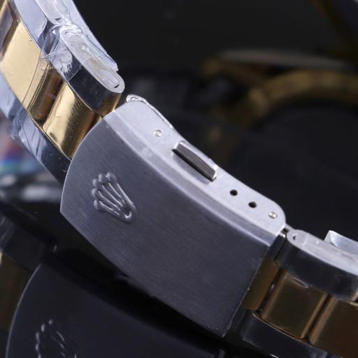 ساعت مچی Rolex  مدل 500 دارای روز شمار و جعبه کادویی