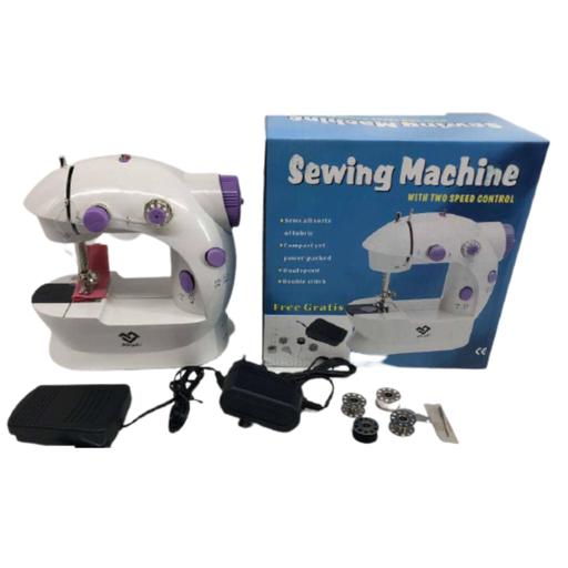 چرخ خیاطی برقی مینی مسافرتی mini sewing و مناسب آموزش کودکان به خیاطی