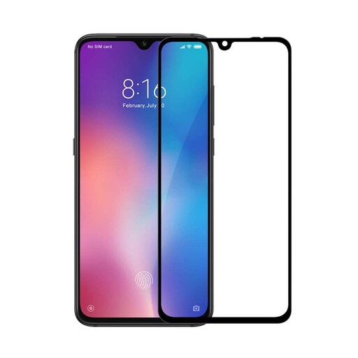 گلس شیشه ای شیائومی Xiaomi Mi 9 - MI 9 LITE - CC9 - A3 lite محافظ صفحه نمایش mi 9 خشگیر فول می نه ناین