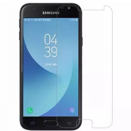 گلس سامسونگ samsung j4 محافظ صفحه نمایش بی رنگ GALAXY J4 2018 خشگیر شفاف شیشه ای جی چهار معمولی فور  j400 j400f SM-J400