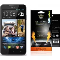 محافظ صفحه نمایش بوف اچ تی سی HTC D esire 516 خشگیر  ارزان Buff htc d516 معمولی ژله ای