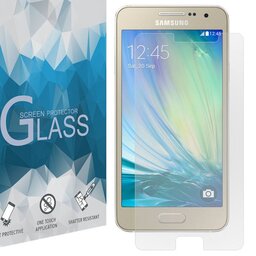 گلس سامسونگ samsung  galaxy A3 2015 خشگیر شیشه ای محافظ صفحه شفاف  a300 گوشی SM-A300F