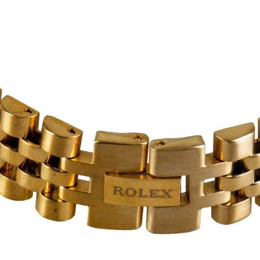 دستبند رولکس طلایی استیل اصلی