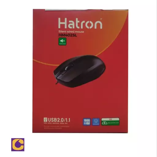 موس بی صدا Hatron مدل HM411SL  ( silent )