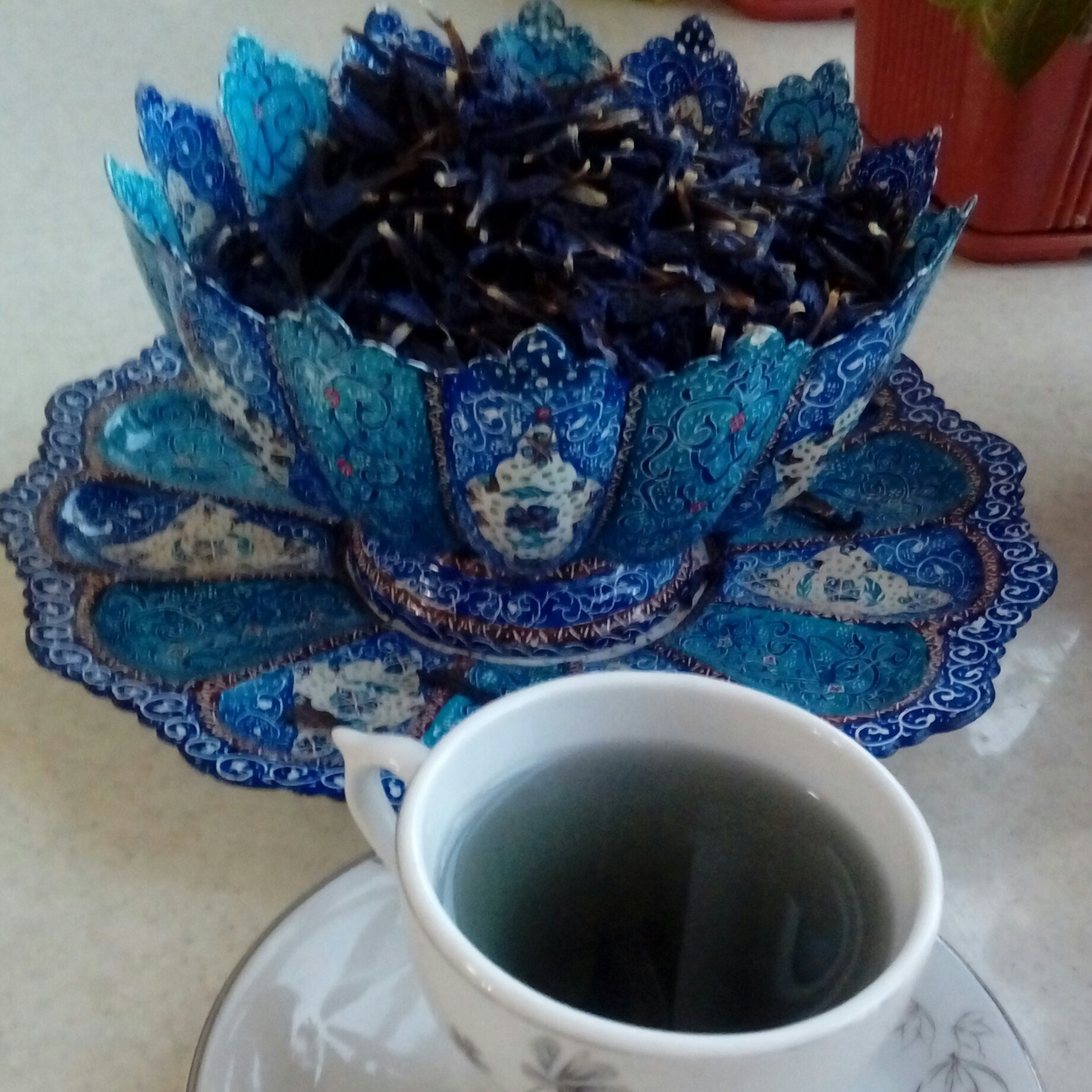 گل گاو زبان دمنوش آرامش بخش 50 گرمی